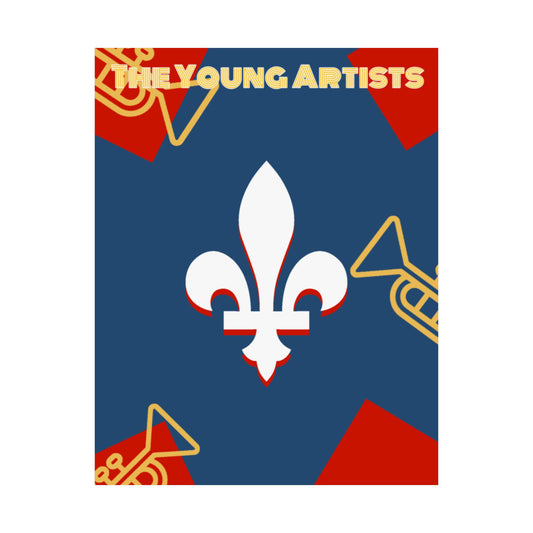 The Young Artists - Fleur-De-Lis Poster (300gsm)